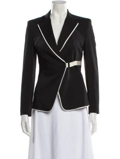 Pre-owned Sportmax Blazer In Gray