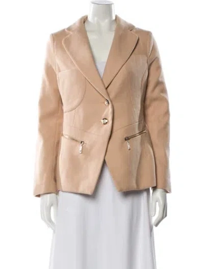 Pre-owned Sportmax Blazer In Neutral