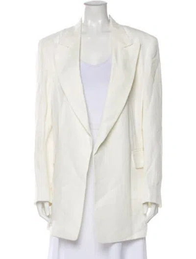 Pre-owned Sportmax Blazer In Neutral