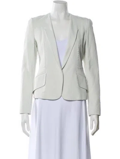 Pre-owned Sportmax Blazer In Neutral