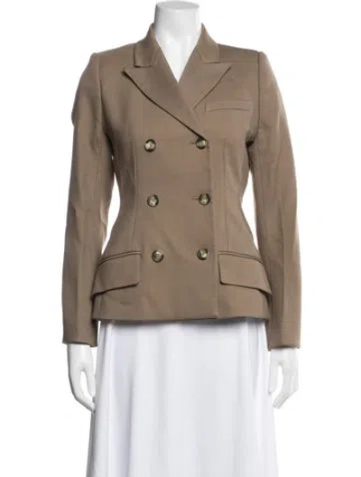 Pre-owned Sportmax Blazer In Neutral