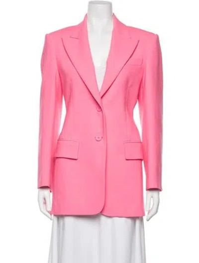 Pre-owned Sportmax Blazer In Pink