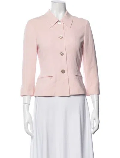Pre-owned Sportmax Blazer In Pink