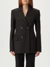 Sportmax Adamo Virgin Wool Blazer In Black