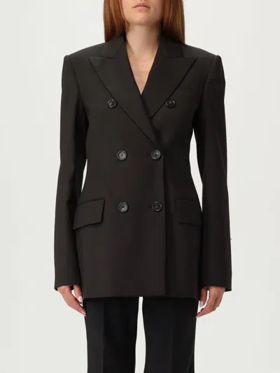 SPORTMAX BLAZER SPORTMAX WOMAN COLOR BROWN,431665032