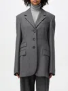 Sportmax Blazer  Woman Color Grey In Grau