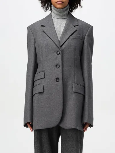 Sportmax Blazer  Woman Color Grey In Grau