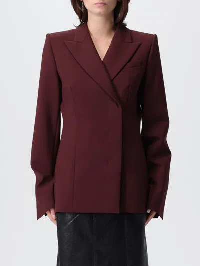 SPORTMAX BLAZER SPORTMAX WOMAN COLOR WINE,431768114