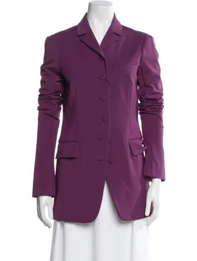 Pre-owned Sportmax Blazer W/ Tags In Purple
