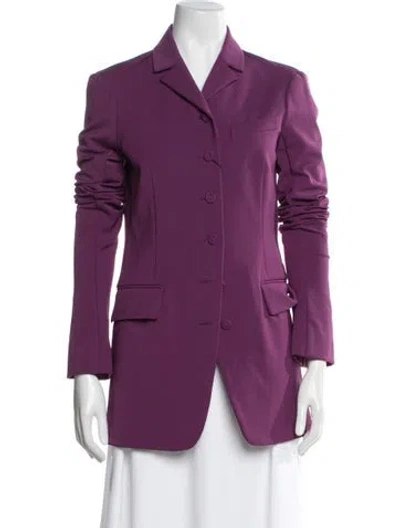 Pre-owned Sportmax Blazer W/ Tags In Purple