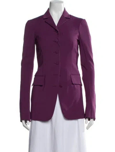 Pre-owned Sportmax Blazer W/ Tags In Purple
