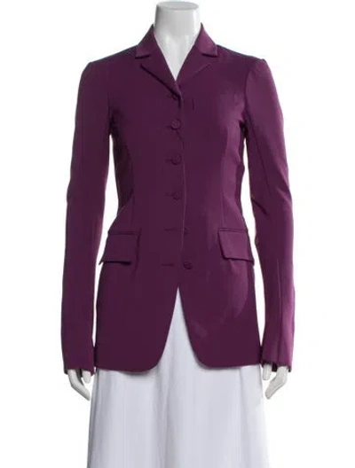 Pre-owned Sportmax Blazer W/ Tags In Purple