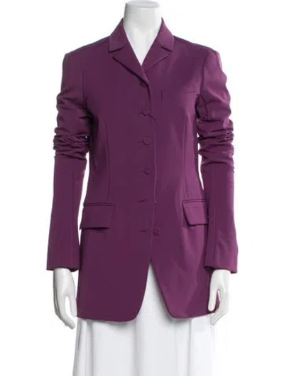 Pre-owned Sportmax Blazer W/ Tags In Purple