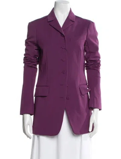 Pre-owned Sportmax Blazer W/ Tags In Purple