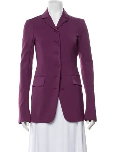 Pre-owned Sportmax Blazer W/ Tags In Purple
