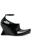 Sportmax Block Heel Pumps In Black