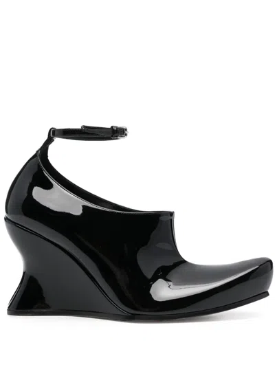 Sportmax Block Heel Pumps In Black
