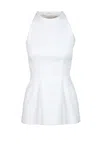 Sportmax Blouse Cotton/elastane - White In White