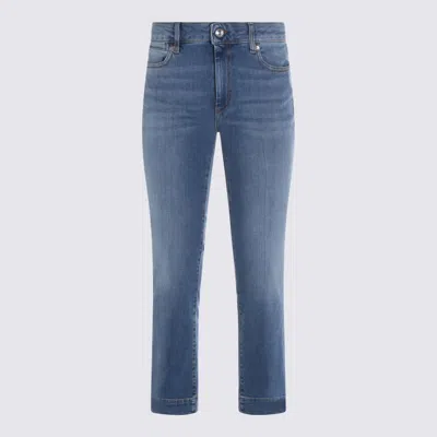 Sportmax Blue Cotton Jeans