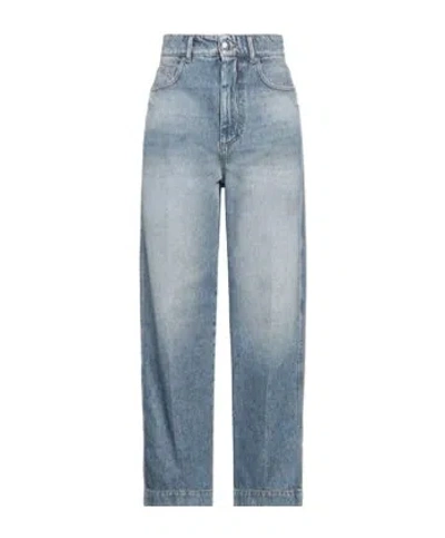 Sportmax Blue Denim Long Pants