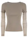 Sportmax Women's Alcide - Tight-fitting Stretch Viscose Jersey In Dove Grey