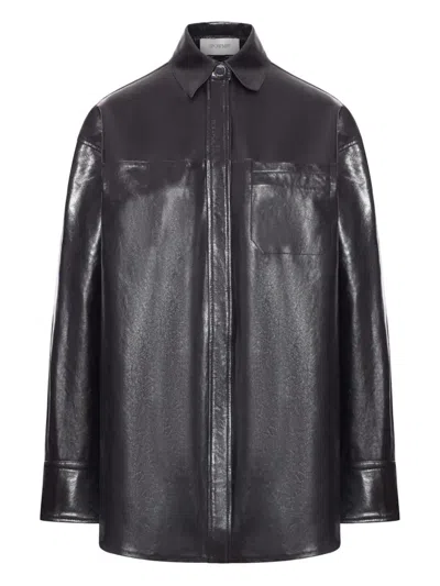 SPORTMAX SPORTMAX BOREL OVERSIZED NAPPA SHIRT