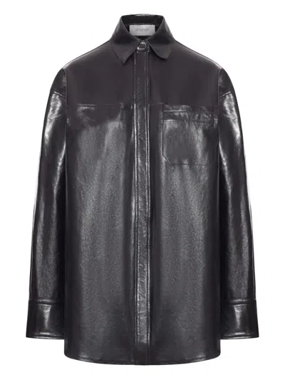 SPORTMAX BOREL OVERSIZED NAPPA SHIRT