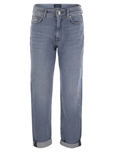 Sportmax Denim Pants In Blue