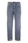 Sportmax Denim Pants In Navy
