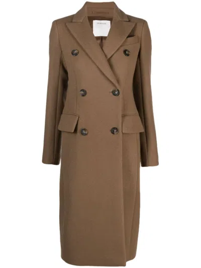 Sportmax Brown Adua Coat