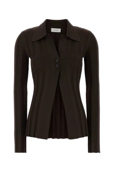 Sportmax Brown Knitted Cardigan