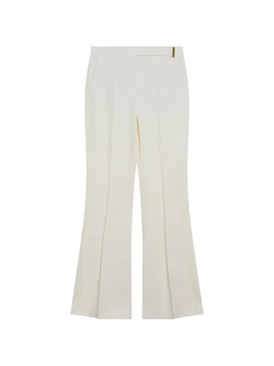 Sportmax Buckle Trousers In Neutral