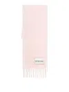 Sportmax Fringed Edge Scarf Collection In Pink
