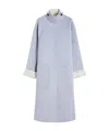 Sportmax Button Pockets Coat In Blue