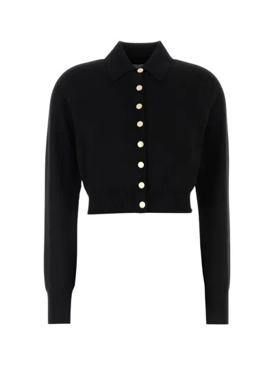 Sportmax Button-front Cropped Cardigan In Multi