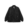 Sportmax Button-up Bomber Jacket In Black