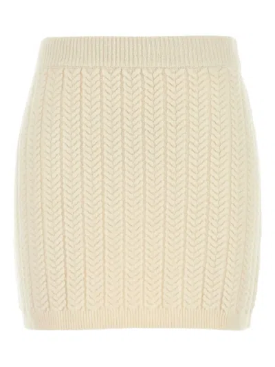 SPORTMAX CABLE-KNIT MINISKIRT