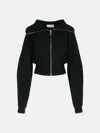Sportmax 'calipso' Black Cashmere Blend Cardigan In Black