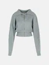 Sportmax 'calipso' Medium Grey Cashmere Blend Cardigan In Gray