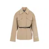 Sportmax Camel Brown Virgin Wool Cantore Jacket In Neutral