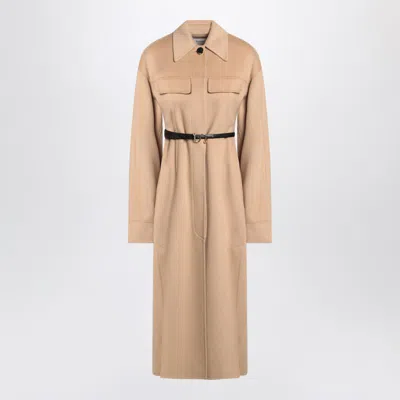 SPORTMAX SPORTMAX CAMEL-COLOURED COAT