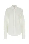 Sportmax Oste Buttoned Long-sleeved Shirt In Bianco
