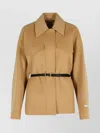 Sportmax 'cantor' Camel Virgin Wool Jacket