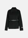 Sportmax 'cantore' Black Virgin Wool Jacket