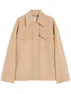 Sportmax Camel Singer Cantor Jacket In Neutral