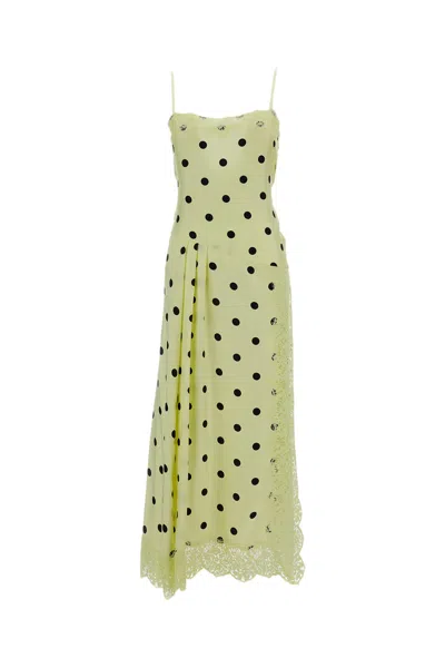 Sportmax Capo Dress In Yellow