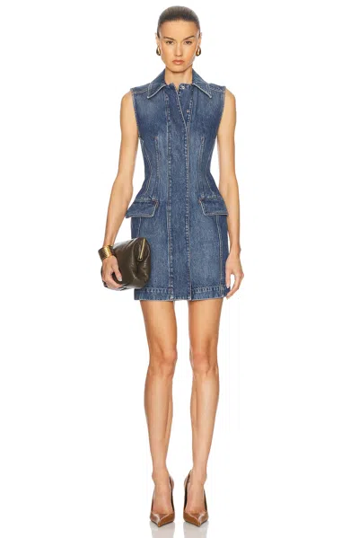 SPORTMAX CARABO DENIM DRESS