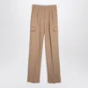 Sportmax Caramel-coloured Cargo Trousers