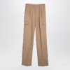 Sportmax Caramel-coloured Cargo Trousers