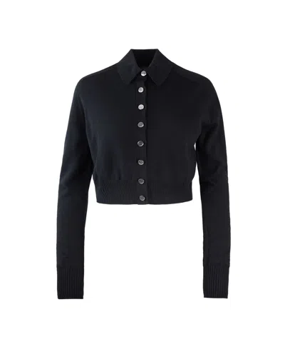 Sportmax Cardigan Perseo Nero In Black